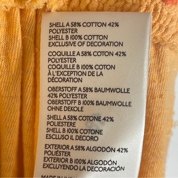 Free People Market Embroidered V-Neck Top in Carrot Ginger Orange Cotton Blend - Picture 15 of 16